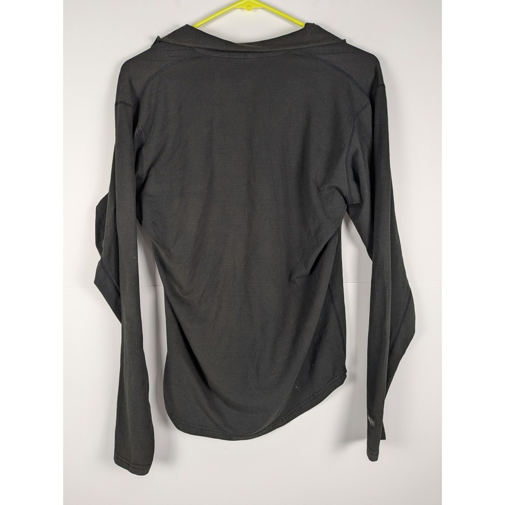 Nike Dri FIT Women's Small Black Quarter Zip Running Pullover Long Sleeve Top - Picture 5 of 5